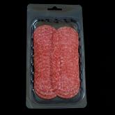 Вакуумная упаковка колбасной нарезки Сервелат